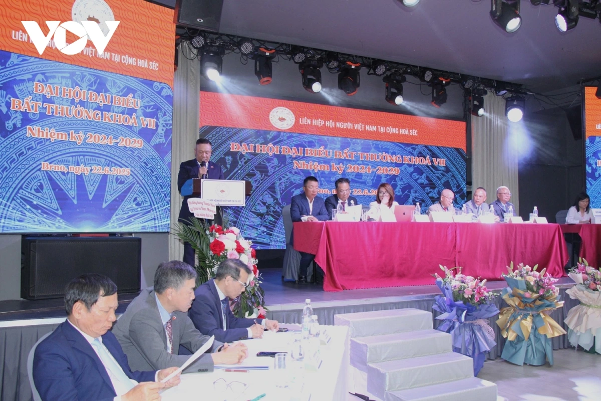 Đại hội bất thường Liên hiệp Hội người Việt Nam tại Cộng hòa Séc